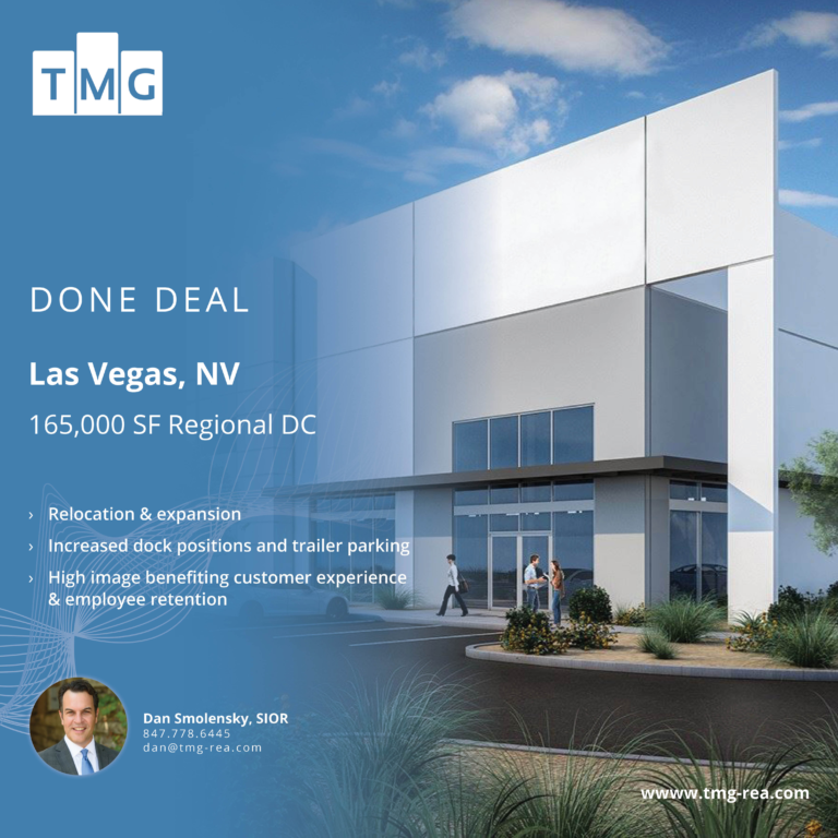TMG’s client completes 165,000 SF DC in Las Vegas